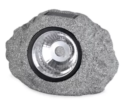 LED Solar 5x Rock Spotlight, (4")