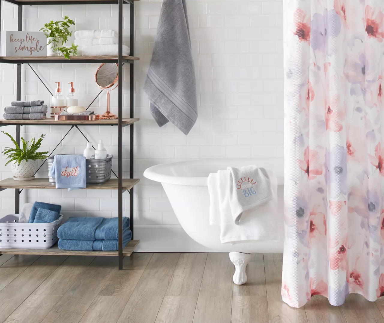 Real Living Rustic 5-Shelf Bookcase 4 Real Living Rustic 5-Shelf Bookcase - Image 4