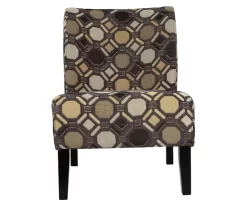 Tibbee Pebble Armless Accent Chair -Deco Haven Shop 810363289 3