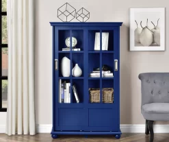 Ameriwood Glass Door 4-Shelf Bookcases 17 Ameriwood Glass Door 4-Shelf Bookcases -Deco Haven Shop 810369291