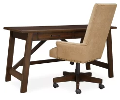 Baldridge Brown Desk -Deco Haven Shop 810389272 5