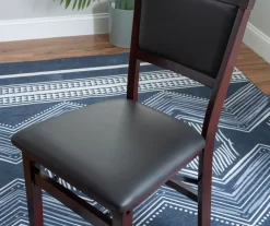 Brown Classic Open Back Folding Chairs, 2-Pack 29 Brown Classic Open Back Folding Chairs, 2-Pack -Deco Haven Shop 810389460 B8