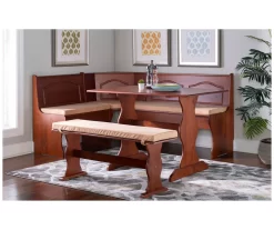 Beige Microfiber Cushion Set For Breakfast Nook -Deco Haven Shop 810389546 A8 10