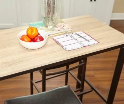 Max Brown & Blonde 3-Piece Pub Table Set -Deco Haven Shop 810389575 3