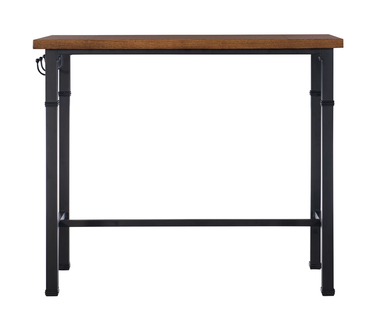 Luke Industrial 3-Piece Pub Table Set With Hooks 8 Luke Industrial 3-Piece Pub Table Set With Hooks - Image 8