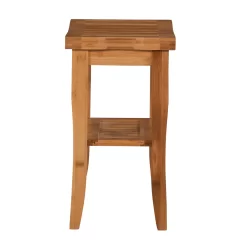 18" Pierce Bamboo Bathroom Stool -Deco Haven Shop 810389685 4