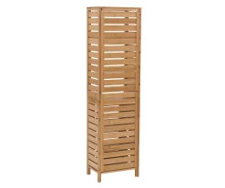 Pierce Bamboo 3-Shelf Tall Cabinet -Deco Haven Shop 810389688 A2 1