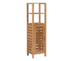 Pierce Bamboo 5-Shelf Mid Cabinet -Deco Haven Shop 810389690 A0 1