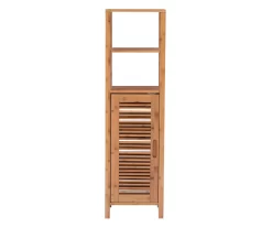 Pierce Bamboo 5-Shelf Mid Cabinet -Deco Haven Shop 810389690 A0 2