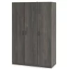Rodeo Weathered Oak 3-Door Wardrobe