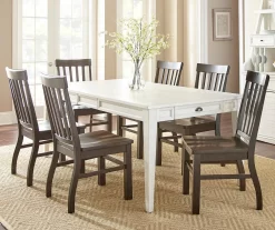 Cayla Dark Oak Dining Chairs, 2-Pack 5 Cayla Dark Oak Dining Chairs, 2-Pack -Deco Haven Shop 810422959 3