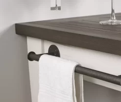 Cayla Two-Tone Rolling Kitchen Cart -Deco Haven Shop 810423038 2