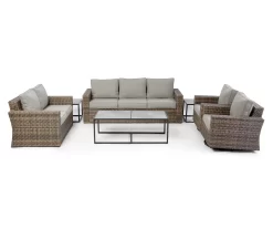 Broyhill Eagle Brooke All-Weather Wicker Cushioned Patio Sofa 27 Broyhill Eagle Brooke All-Weather Wicker Cushioned Patio Sofa -Deco Haven Shop 810452033 810452032 810496528 810452031 810451920 1
