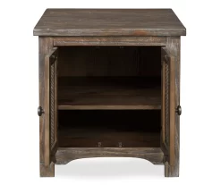 Danell Ridge Brown 2-Door End Table -Deco Haven Shop 810458197 3
