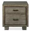 Arnett Smoky Gray Nightstand