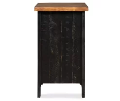 Valebeck Black & Brown Two-Tone Chairside End Table -Deco Haven Shop 810458251 5