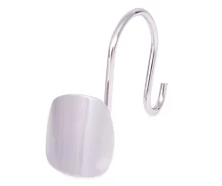 Abstract Double Shower Hooks, 12-Pack