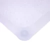Clear Loofah Texture Bathtub Mat, (17" X 29")