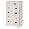 Deveronne Ivory Oak 5-Drawer Dresser