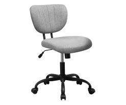 Gray Fabric Office Chair 6 Gray Fabric Office Chair -Deco Haven Shop 810465634 2
