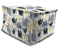 Jordan Manufacturing 25" Rectangular Outdoor Pouf -Deco Haven Shop 810467583