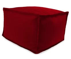Jordan Manufacturing 25" Rectangular Outdoor Pouf -Deco Haven Shop 810467586
