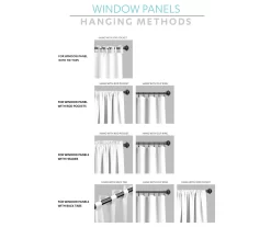 Prima Velvet Navy Room-Darkening Grommet Curtain Panel Pair, (84") -Deco Haven Shop 810468155 4