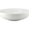 White Ceramic Serve Bowl, (12")