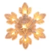 Clear Snowflake Light Set, 5-Count