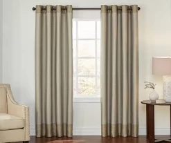 Eclipse Monty Blackout Grommet Curtain Panel -Deco Haven Shop 810474960 1