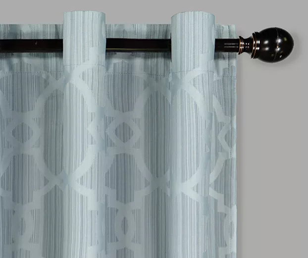 Hazel Geo Harbor Blackout Grommet Curtain Panel, (84") 2 Hazel Geo Harbor Blackout Grommet Curtain Panel, (84") - Image 2