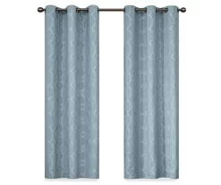 Hazel Geo Harbor Blackout Grommet Curtain Panel, (84") 12 Hazel Geo Harbor Blackout Grommet Curtain Panel, (84") -Deco Haven Shop 810474998 4