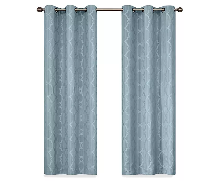 Hazel Geo Harbor Blackout Grommet Curtain Panel, (84") 4 Hazel Geo Harbor Blackout Grommet Curtain Panel, (84") - Image 4
