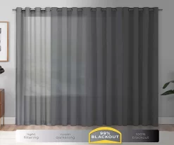 Hazel Geo Harbor Blackout Grommet Curtain Panel, (84") 16 Hazel Geo Harbor Blackout Grommet Curtain Panel, (84") -Deco Haven Shop 810474998 8