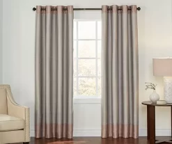 Eclipse Monty Blackout Grommet Curtain Panel -Deco Haven Shop 810475007 1