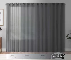 Harper Mushroom Velvet Blackout Rod Pocket Curtain Panel, (63") -Deco Haven Shop 810475018 8