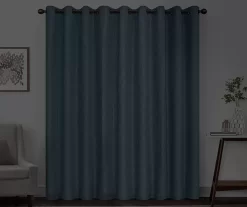Kira Ocean Blackout Grommet Curtain Panel, (108") -Deco Haven Shop 810475125 6
