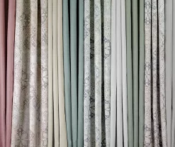 Martina Medallion Blue Blackout Grommet Curtain Panel, (108") -Deco Haven Shop 810475131 7