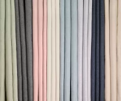 Gabriella Light Gray Blackout Grommet Curtain Panel, (63") -Deco Haven Shop 810475134 7