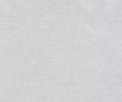 Nora White Blackout Rod Pocket Curtain Panel, (108") -Deco Haven Shop 810475189 5