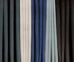 Round & Round Blue River Blackout Grommet Curtain Panel, (95") -Deco Haven Shop 810475230 6