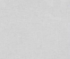 Nora White Blackout Rod Pocket Curtain Panel, (95") -Deco Haven Shop 810475266 5