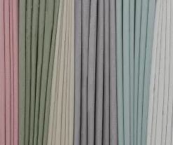 Nora White Blackout Rod Pocket Curtain Panel, (95") -Deco Haven Shop 810475266 7