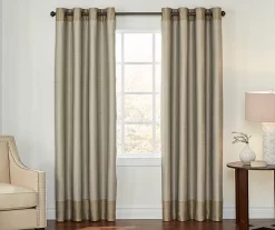 Eclipse Monty Blackout Grommet Curtain Panel -Deco Haven Shop 810475277 1