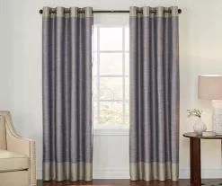 Eclipse Monty Blackout Grommet Curtain Panel -Deco Haven Shop 810475278 1