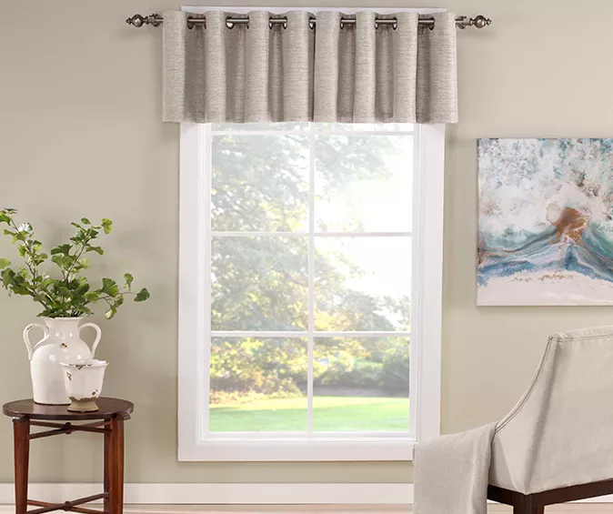Eclipse Newport Therma Blackout Grommet Valance 1 Eclipse Newport Therma Blackout Grommet Valance