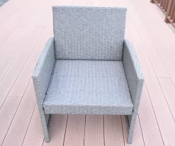 Mirabelle 3-Piece Cushioned Patio All-Weather Wicker Chat Set -Deco Haven Shop 810478137 6