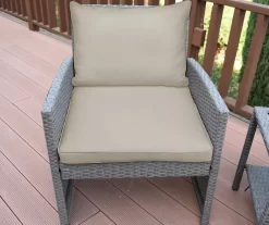 Mirabelle 3-Piece Cushioned Patio All-Weather Wicker Chat Set -Deco Haven Shop 810478140 1