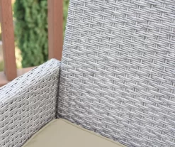 Mirabelle 3-Piece Cushioned Patio All-Weather Wicker Chat Set -Deco Haven Shop 810478140 6