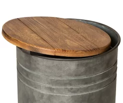 Farmhouse Storage Stools, 2-Pack -Deco Haven Shop 810479898 3